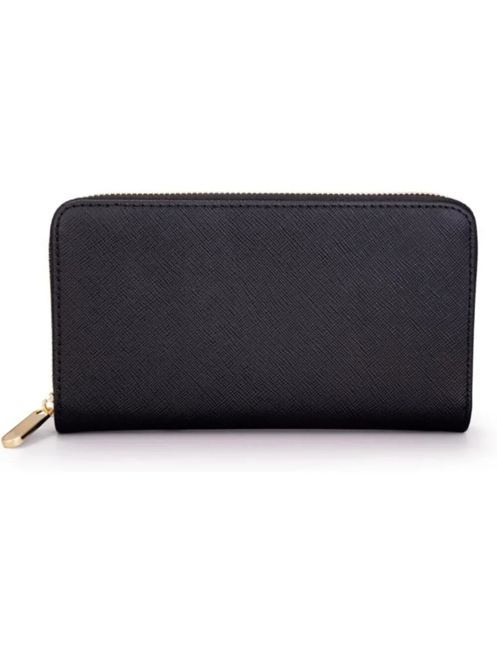 Luxury Real Leather Travel Wallet | Large Capacity Card Holder & Phone Clutch